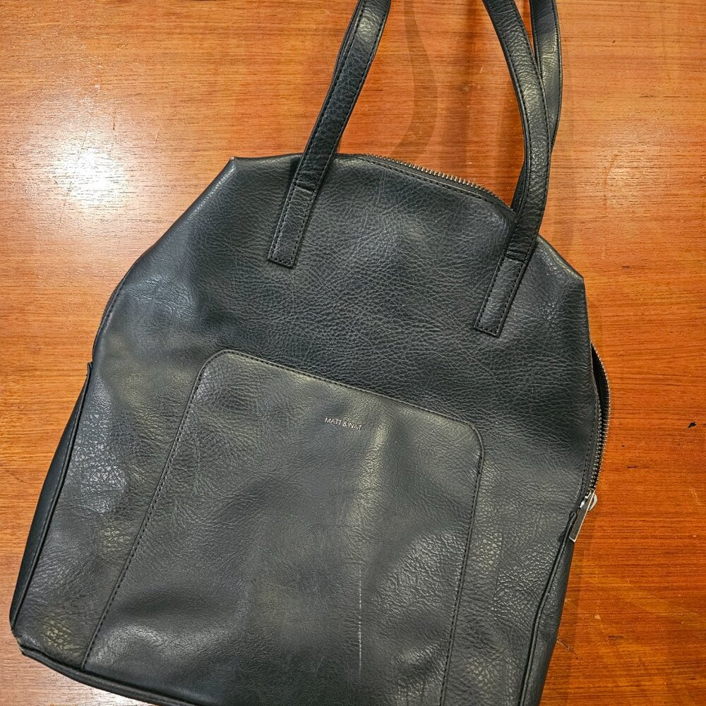 Matt & Nat Large Vegan Shoulder Bag/ Tote